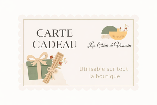 Carte Cadeaux - les créas de Vanessa